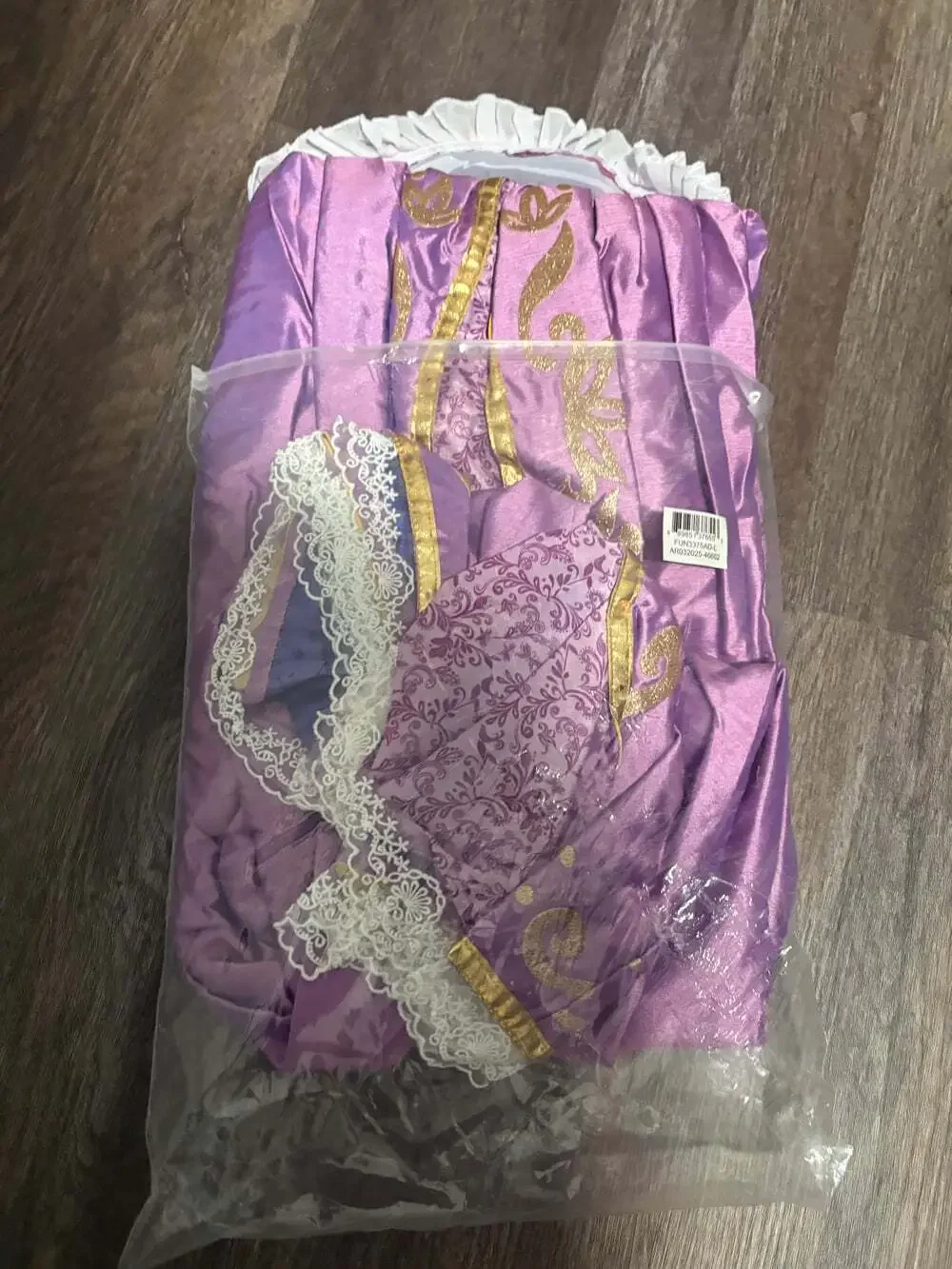 Disney Premium Ladies 14+ Princess Rapunzel Costume Gown sz Large L
